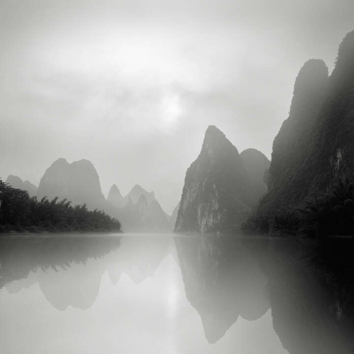  Curated selection of living room artworks: Li River, Guilin , Study 2 by Jonathan Chritchley