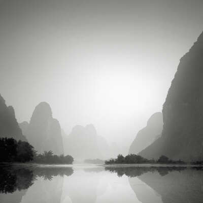   Li River, Guilin , Study 6 by Jonathan Chritchley