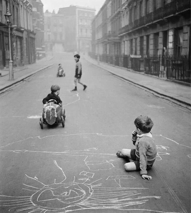  artworks for different areas in the kids room: Street Playground by John Drysdale