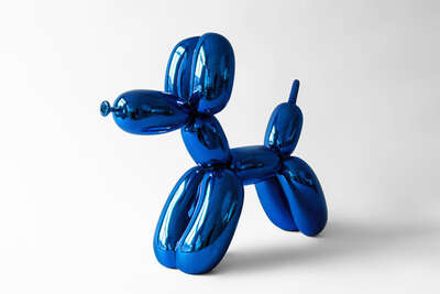   Balloon Dog (Blue) by Jeff Koons