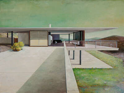  Mid-Century Modern artworks: Modern house terrace by Jens Hausmann