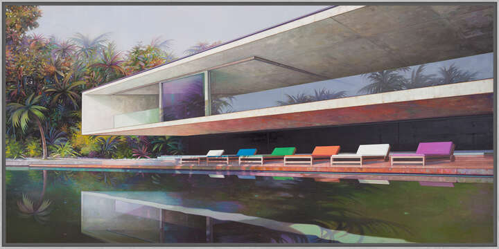  Bauhaus Bild: Modern house with pool von Jens Hausmann