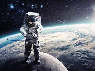   Astronaut III by Jirko Bannas
