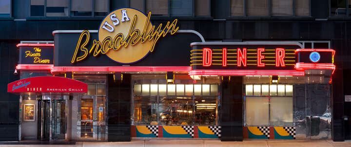   Brooklyn Diner, Times Square von James & Karla Murray