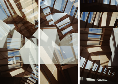   Carmy Skylight Triptych by Jenny Okun