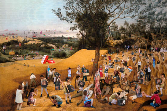 The Harvesters, Brueghel