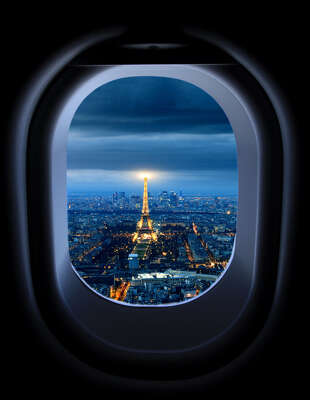  Paris art with Eiffel Tower: Taking-Off, 17:21 by Luc Dratwa
