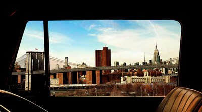   Golden Morning On Manhattan von Luc Dratwa
