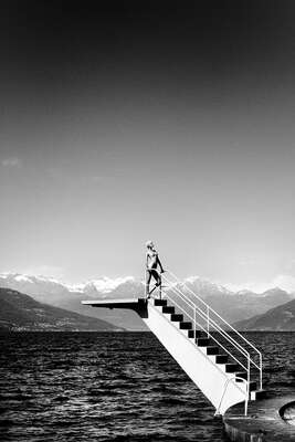  curated vintage Italy photographs: Lago di Como by Lukas Dvorak