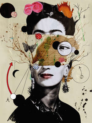   Deconstructed Frida by Loui Jover