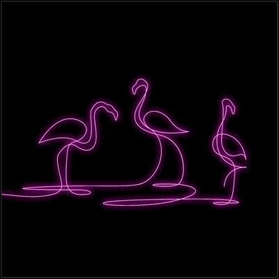   Flamingo von Loooop Studio