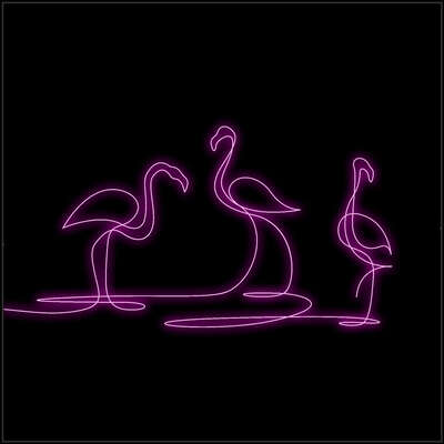   Flamingo von Loooop Studio