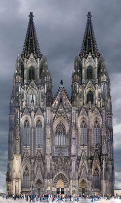   Cathedral, Cologne, Germany by Larry Yust