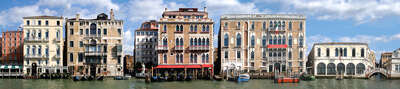  Venice City Art: Grand Canal, Parrocchia de S. Moise by Larry Yust