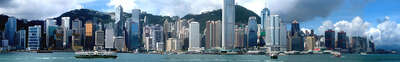   Hong Kong, Skyline #3 by Larry Yust