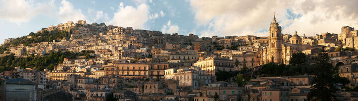  Landscape Print Panoramas: Modica by Larry Yust