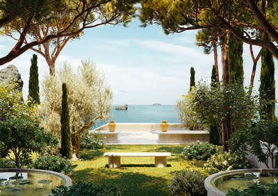   Terrace Ravello by Massimo Colonna