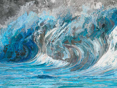   Genevieve´s Wave by Matthew Cusick