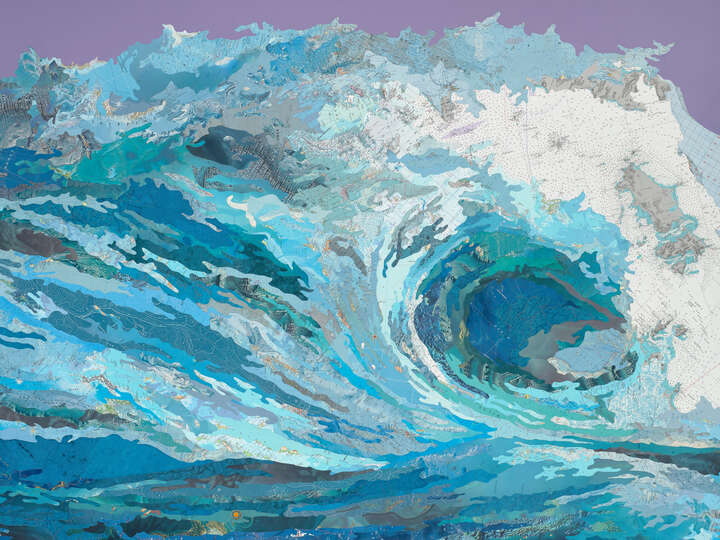   Clarissa's Wave von Matthew Cusick