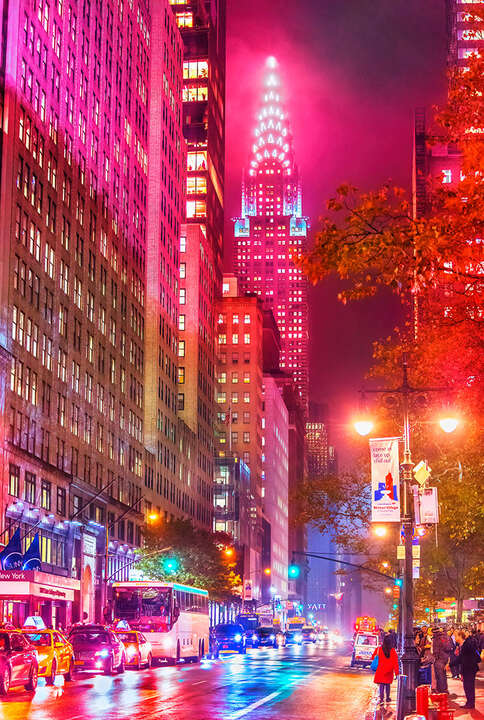   Chrysler Building by Mitchell Funk