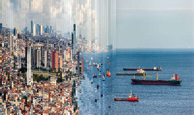  curated digital art prints: Istanbul, Atakoy I by Murat Germen