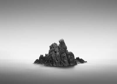  minimalist black and white landscapes: West Sea by Michael Levin