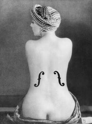  Berühmte Fotografen Le Violon d'Ingres, 1924 by Man Ray