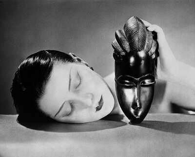  Fine Black and White Art Photography: Noire et Blanche, 1924 by Man Ray