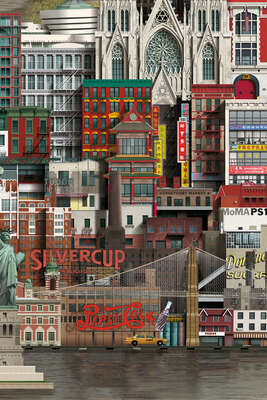   New York IV by Martin Schwartz