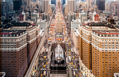  curated artchitecture prints: Hidden City 2 by Navid Baraty