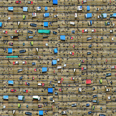   Traffic Chaos by Nancy Lee
