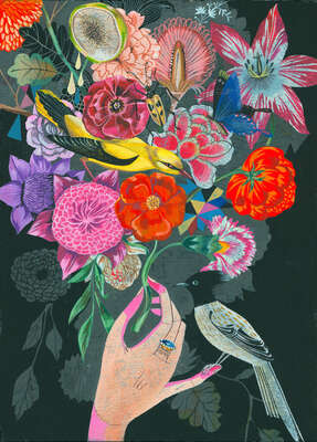   Flowers by Olaf Hajek