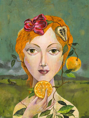   Oranges are not the only Fruit von Olaf Hajek