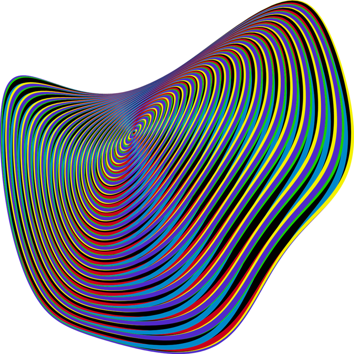   Dynamic Chromatic Spiral I by Pedro Blas