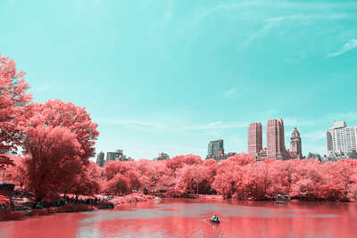  Große Bilder: Infrared NYC IV von Paolo Pettigiani