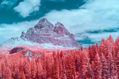   Infrared Dolomites II by Paolo Pettigiani