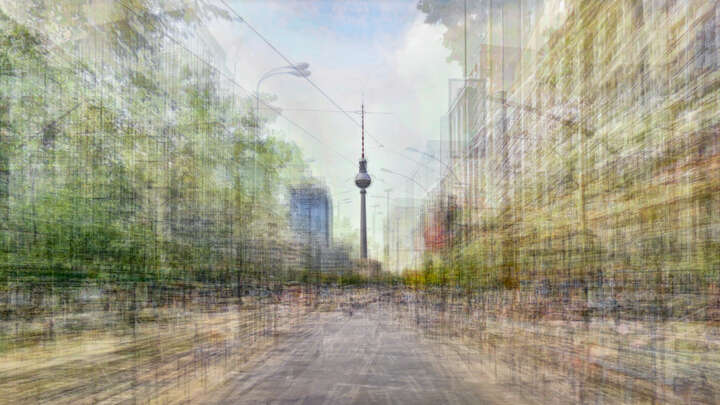   Prenzlauer Allee, Berlin by Pep Ventosa