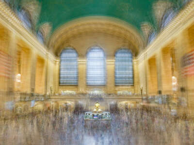  Expressionismus Bilder: Grand Central von Pep Ventosa