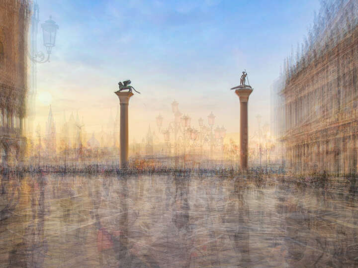   Venice Sunrise, Piazzetta San Marco by Pep Ventosa