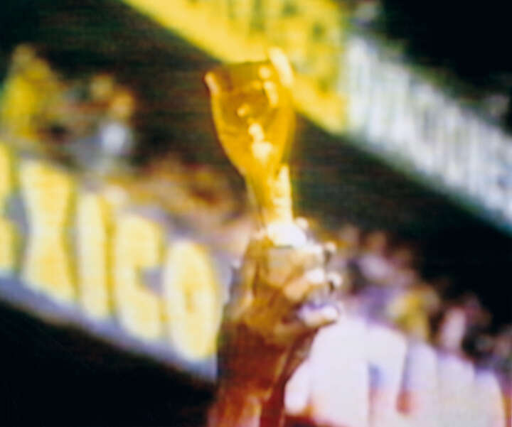 Jules Rimet Trophy Brazil v Italy 4-1 (Final) 21.06.1970, Estadio Azteca, Mexico City, Mexico von Robert Davies