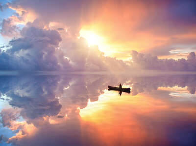   Heaven Reflection by Robert Jahns