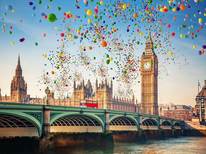 London Balloons II by Robert Jahns