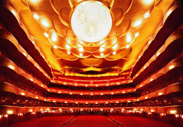  Curated orange artworks: Metropolitan Opera New York City by Rafael Neff