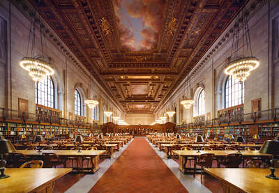   New York Public Library by Rafael Neff