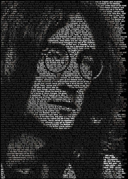 John Lennon by Ralph Ueltzhoeffer