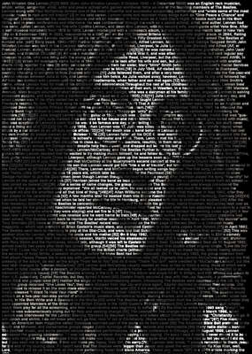  Black and White Photography: John Lennon by Ralph Ueltzhoeffer