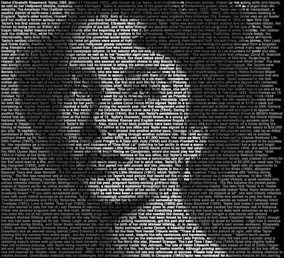   Elizabeth Taylor by Ralph Ueltzhoeffer