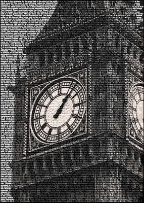 London City Art: Big Ben by Ralph Ueltzhoeffer