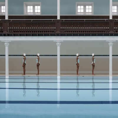   Synchronised Swim Team Portobello by Soo Burnell