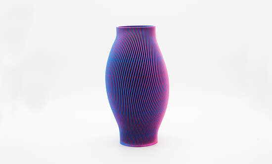 Bloz 392g Blend Vase - Bubblegum